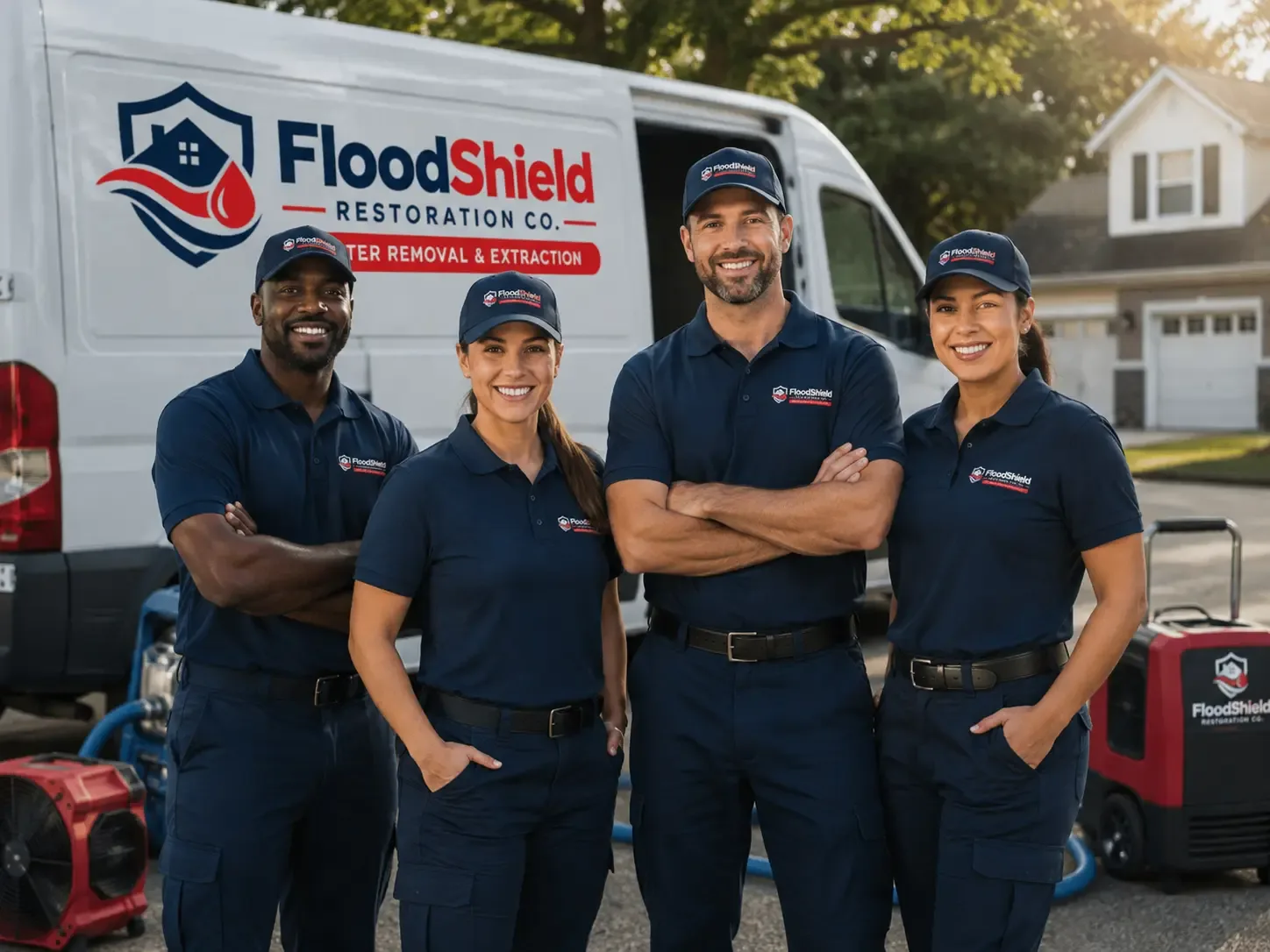 Flood Damage Restoration company in Fairfield, WA